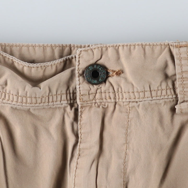 2000'S Ralph Lauren POLO JEANS COMPANY cargo shorts, men's size W36 (approx.) cotton Beige type Vintage Second Hand