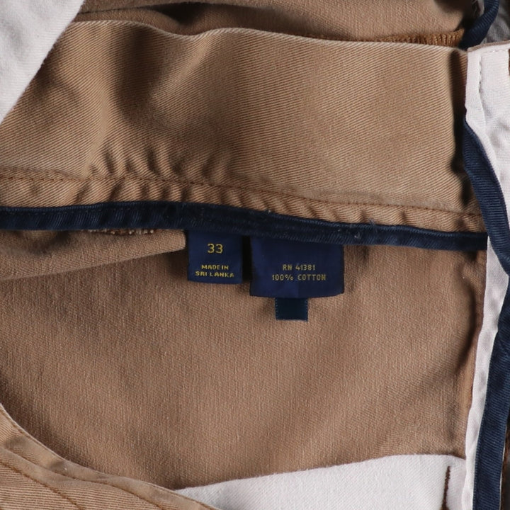 Ralph Lauren POLO RALPH LAUREN cargo shorts, half pants, men's size w33 cotton Beige type Vintage Second Hand
