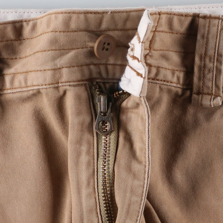 Ralph Lauren POLO RALPH LAUREN cargo shorts, half pants, men's size w33 cotton Beige type Vintage Second Hand