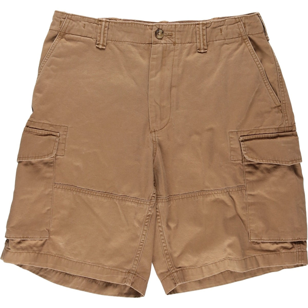 Ralph Lauren POLO RALPH LAUREN RELAXED FIT Cargo Shorts (Men's size W33 equivalent) cotton Camel type Vintage Second Hand