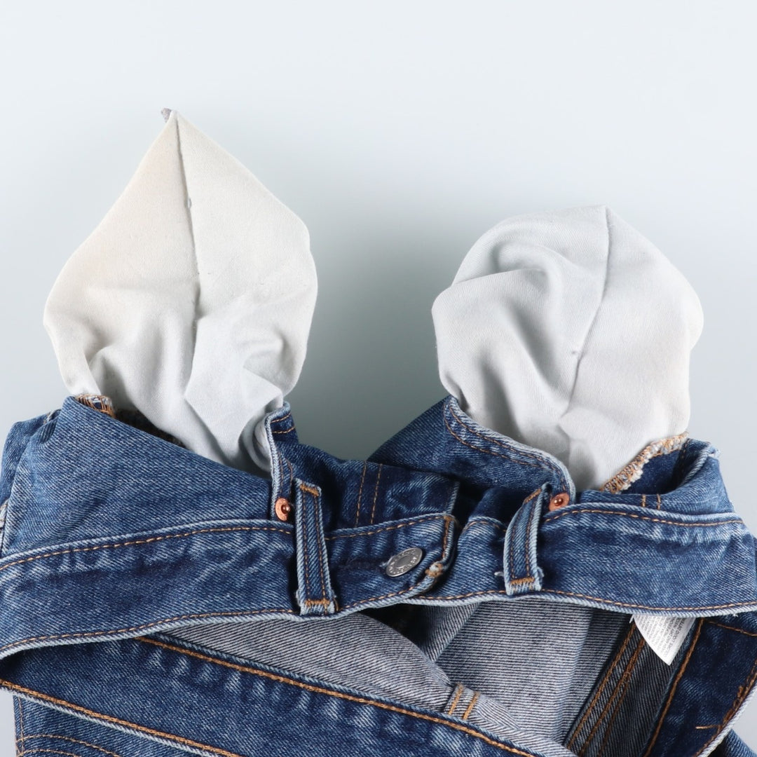 Levi's 505 tapered denim pants for men, size W34 cotton blue type Vintage Second Hand