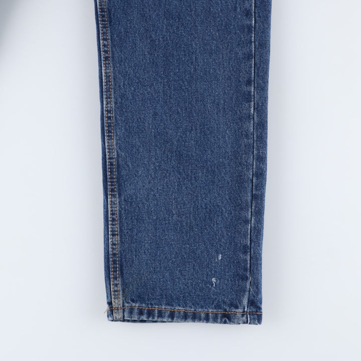 Levi's 505 tapered denim pants for men, size W34 cotton blue type Vintage Second Hand