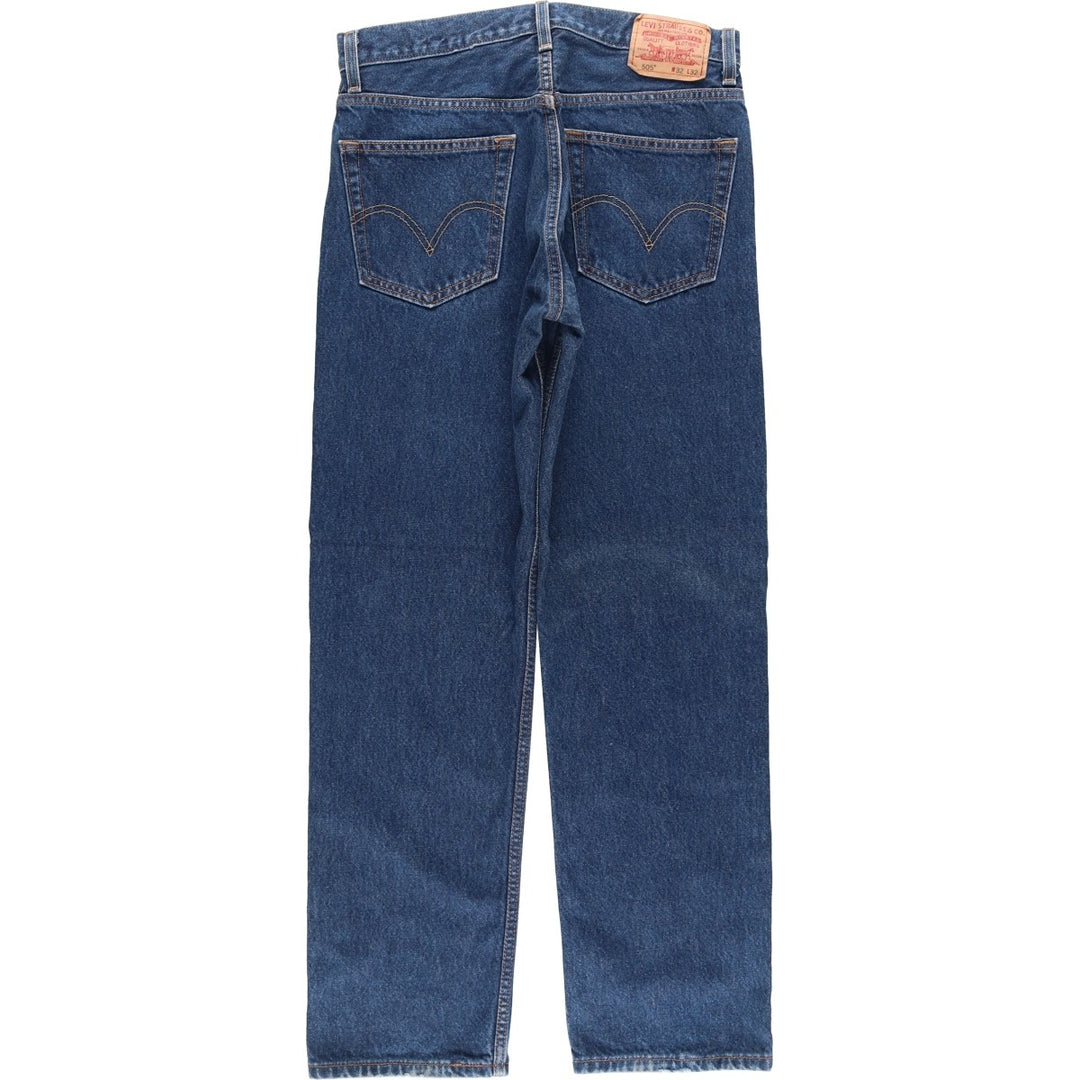 Levi's Regular Fit Tapered Denim Pants, Men's Size W33 (approx.) cotton blue type Vintage Second Hand