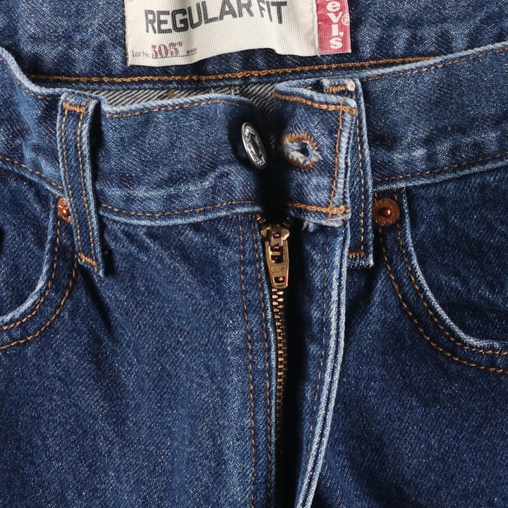 Levi's Regular Fit Tapered Denim Pants, Men's Size W33 (approx.) cotton blue type Vintage Second Hand