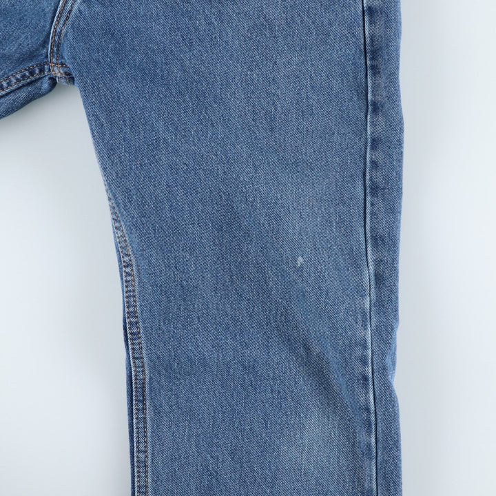 Levi's 505 tapered denim pants for men, equivalent to w32 cotton blue type Vintage Second Hand
