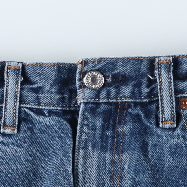Levi's 505 STRAIGHT FIT tapered denim pants for men, size w34 unclear blue type Vintage Second Hand