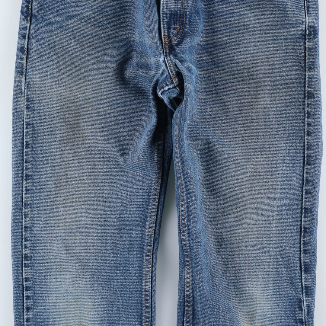 Levi's 505 STRAIGHT FIT tapered denim pants for men, size w34 unclear blue type Vintage Second Hand
