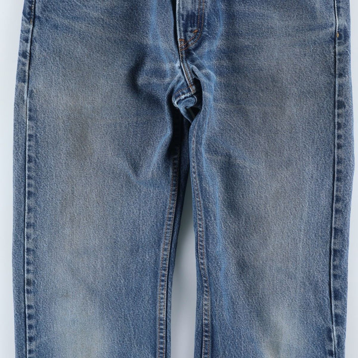 Levi's 505 STRAIGHT FIT tapered denim pants for men, size w34 unclear blue type Vintage Second Hand
