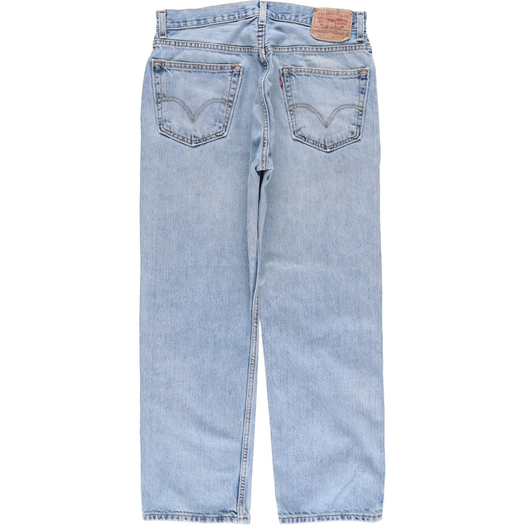 2000'S Levi's Regular Fit Tapered Denim Pants, Men's Size W34 (approx.) cotton blue type Vintage Second Hand