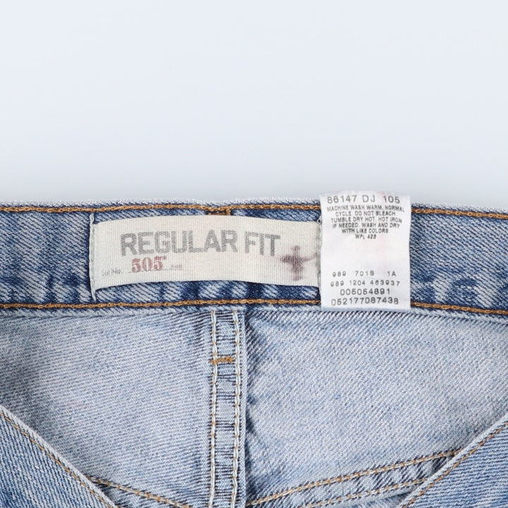 2000'S Levi's Regular Fit Tapered Denim Pants, Men's Size W34 (approx.) cotton blue type Vintage Second Hand