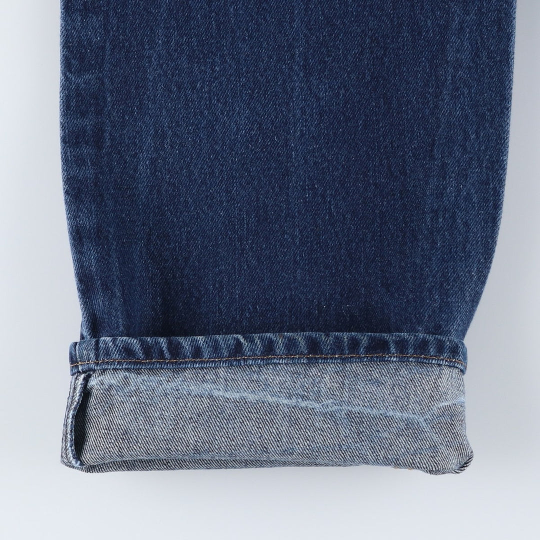 Levi's 505 tapered denim pants for men, size w37 cotton blue type Vintage Second Hand