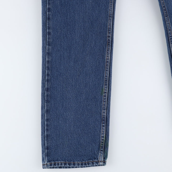 Levi's 505 tapered denim pants for men, equivalent to w35 cotton blue type Vintage Second Hand