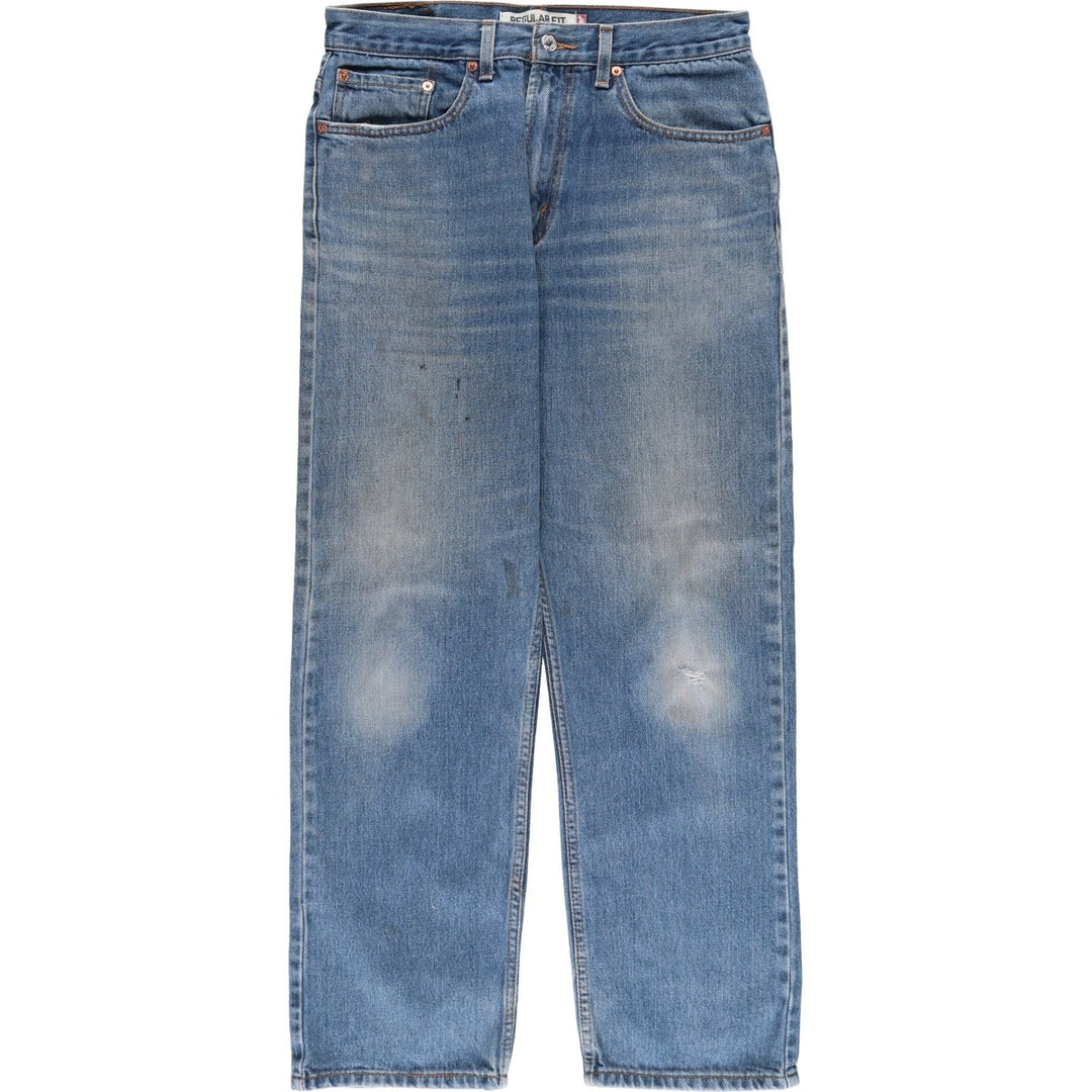 2000'S Levi's 505 Regular Fit Tapered Denim Pants, Men's Size W32 cotton blue type Vintage Second Hand