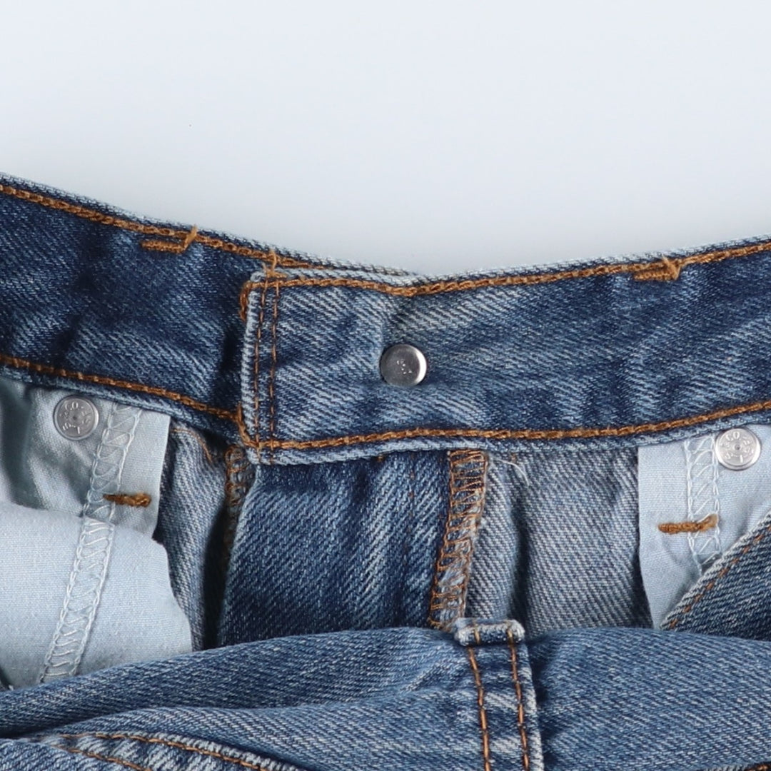 2000'S Levi's 505 Regular Fit Tapered Denim Pants, Men's Size W32 cotton blue type Vintage Second Hand