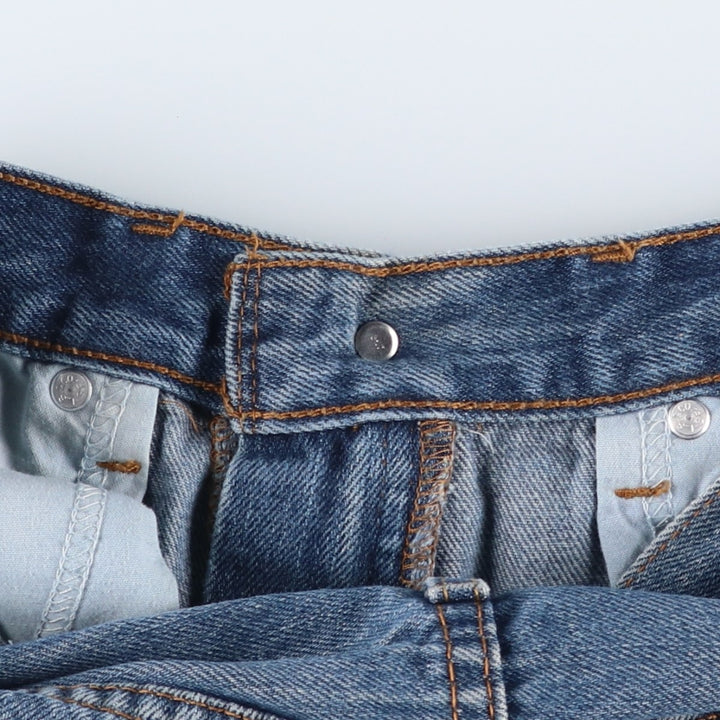 2000'S Levi's 505 Regular Fit Tapered Denim Pants, Men's Size W32 cotton blue type Vintage Second Hand