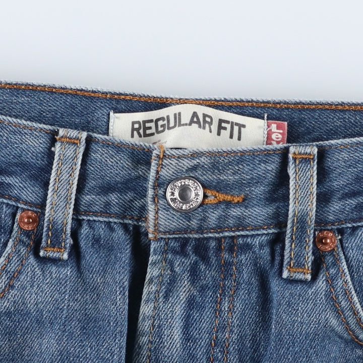 2000'S Levi's 505 Regular Fit Tapered Denim Pants, Men's Size W32 cotton blue type Vintage Second Hand