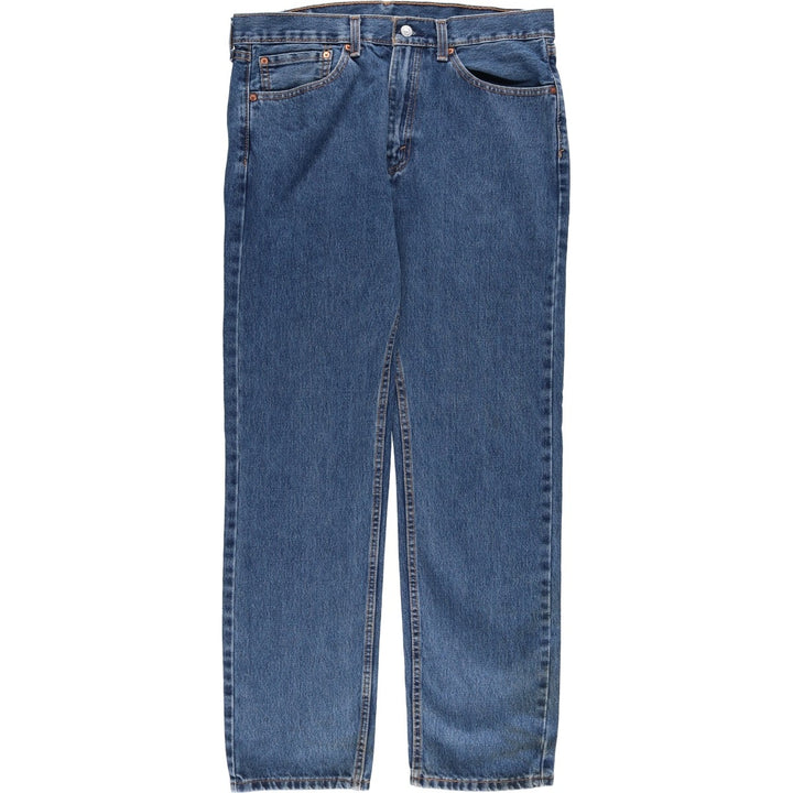 Levi's 505 tapered denim pants for men, equivalent to w35 cotton blue type Vintage Second Hand