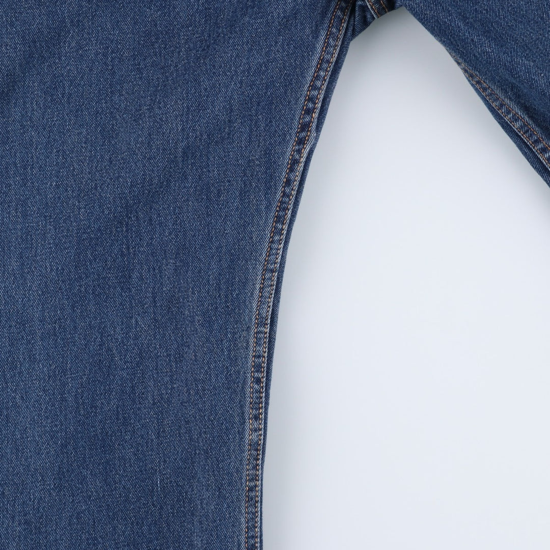 Levi's 505 tapered denim pants for men, size w37 cotton blue type Vintage Second Hand