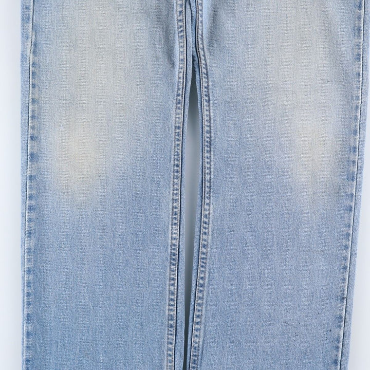 Levi's 505 Straight Fit Tapered Denim Pants, Men's, Size 35 cotton Blue type light blue Vintage Second Hand