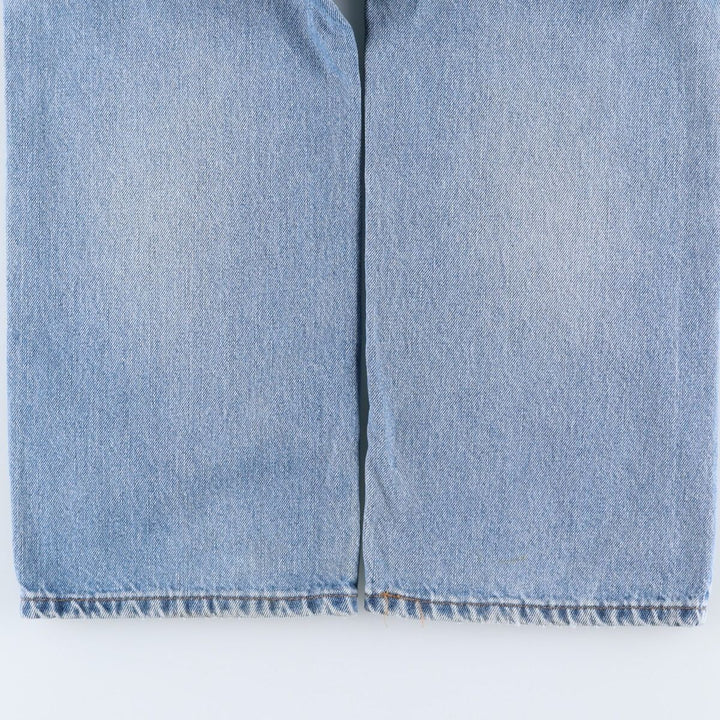 Levi's 505 Straight Fit Tapered Denim Pants, Men's, Size 35 cotton Blue type light blue Vintage Second Hand