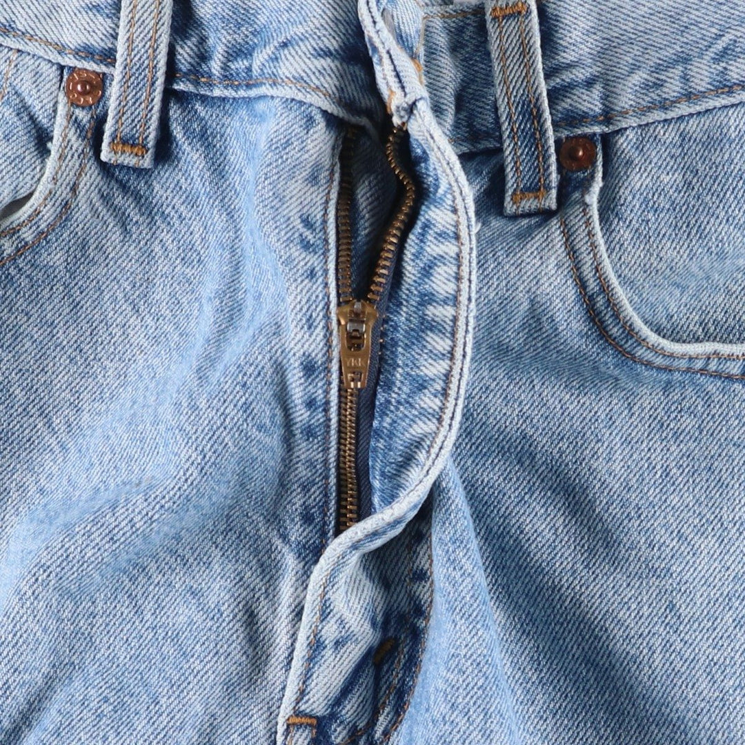 2000'S Levi's 505 Tapered Denim Pants, Men's Size W33 (approx.) cotton Blue type light blue Vintage Second Hand