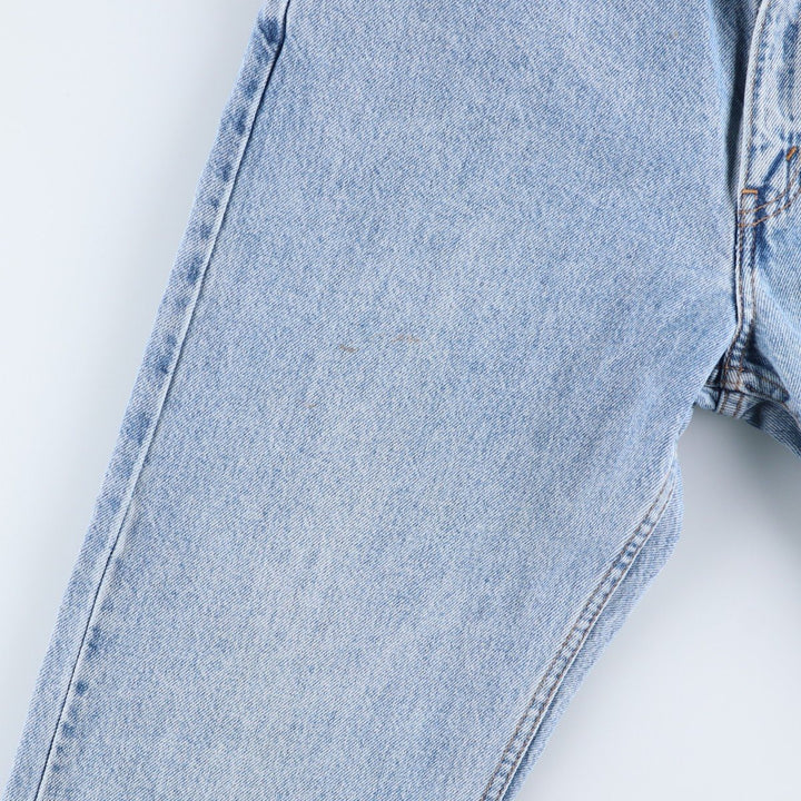 2000'S Levi's 505 Tapered Denim Pants, Men's Size W33 (approx.) cotton Blue type light blue Vintage Second Hand