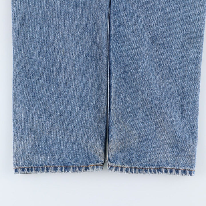 Levi's 505 tapered denim pants for men, size W34 cotton blue type Vintage Second Hand