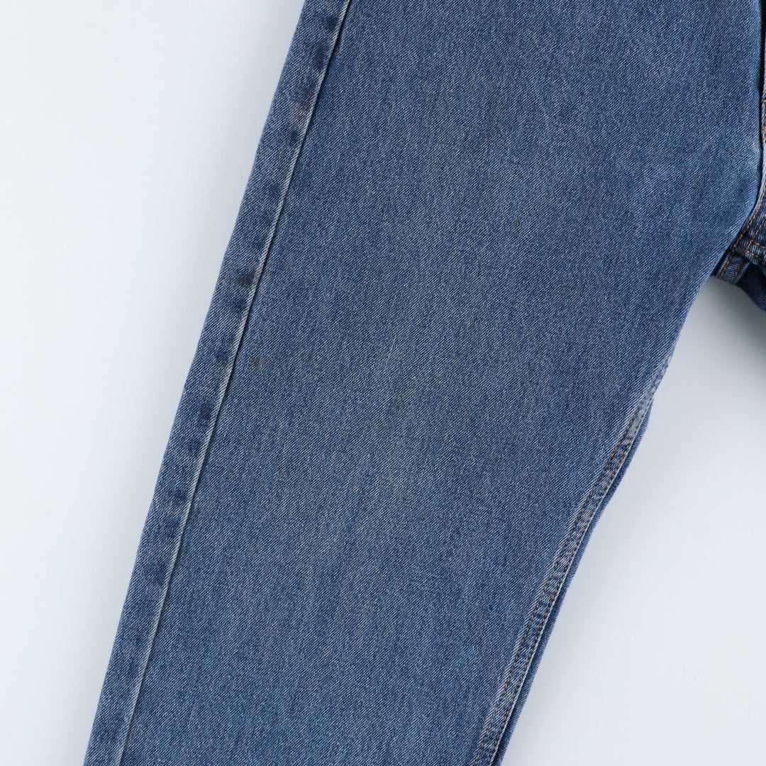 Levi's 505 tapered denim pants for men, size w37 cotton blue type Vintage Second Hand