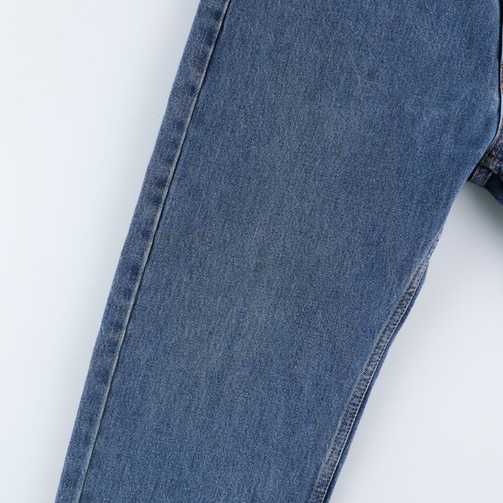 Levi's 505 tapered denim pants for men, size w37 cotton blue type Vintage Second Hand