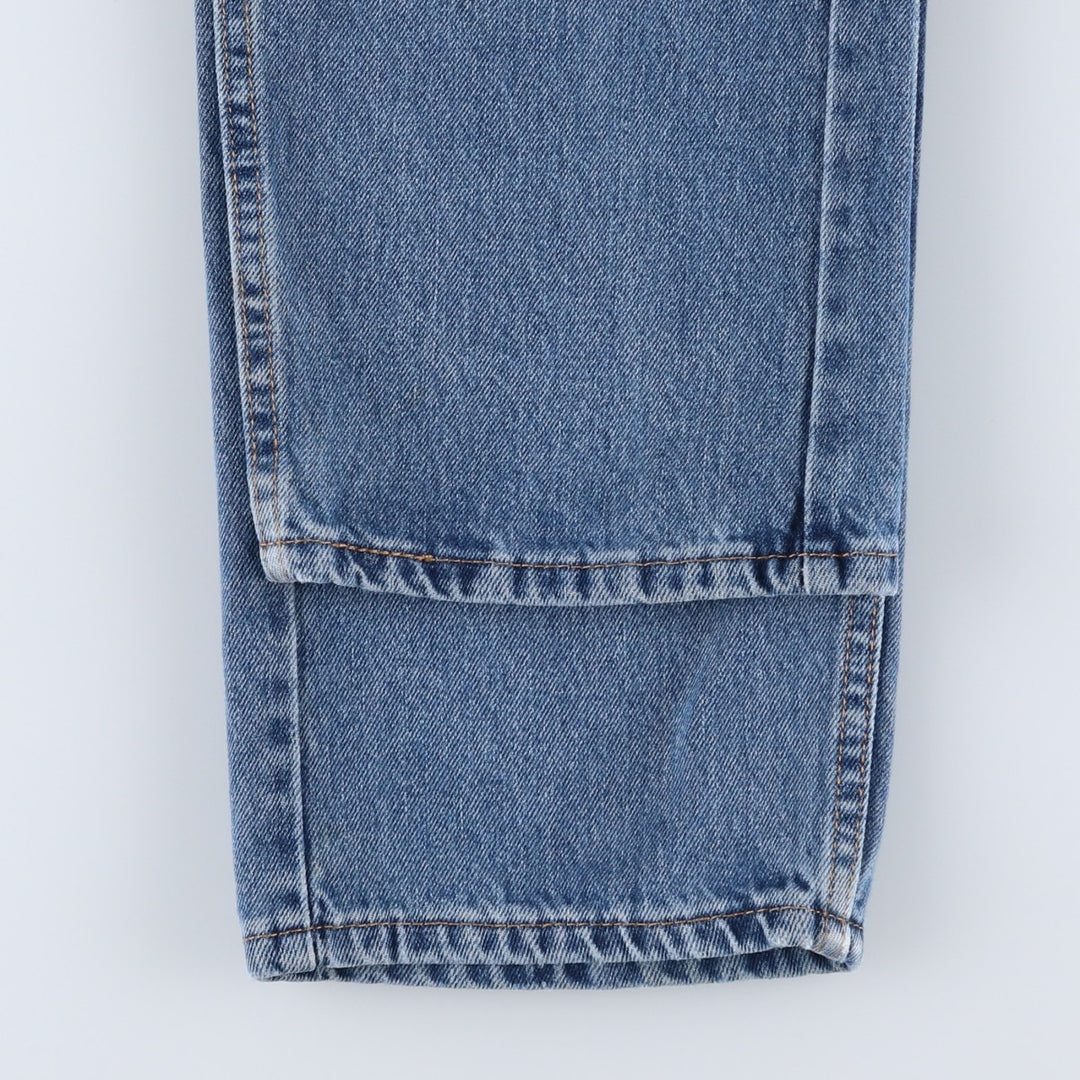 Levi's 505 tapered denim pants for men, equivalent to w35 cotton blue type Vintage Second Hand