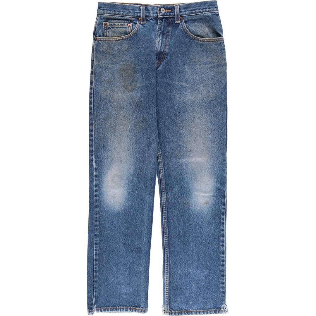 Levi's 505 Regular Fit Tapered Denim Pants, Men's, Size W30 cotton blue type Vintage Second Hand