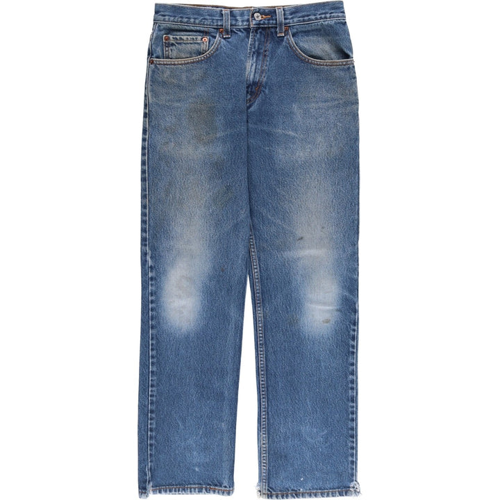 Levi's 505 Regular Fit Tapered Denim Pants, Men's, Size W30 cotton blue type Vintage Second Hand