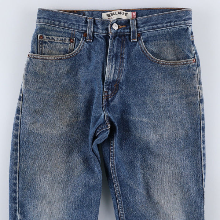 Levi's 505 Regular Fit Tapered Denim Pants, Men's, Size W30 cotton blue type Vintage Second Hand