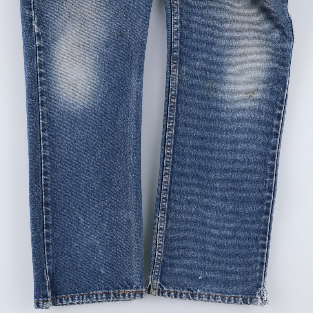 Levi's 505 Regular Fit Tapered Denim Pants, Men's, Size W30 cotton blue type Vintage Second Hand