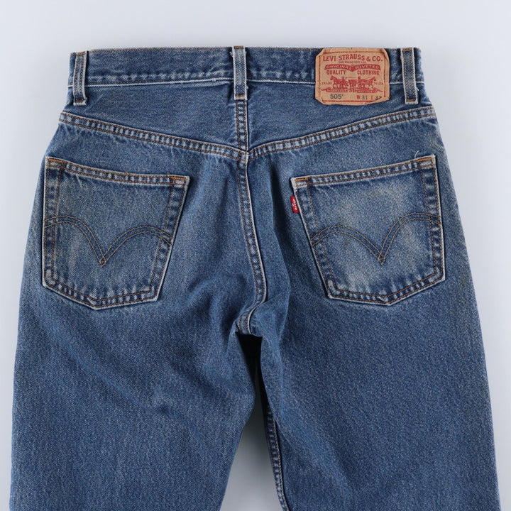 Levi's 505 Regular Fit Tapered Denim Pants, Men's, Size W30 cotton blue type Vintage Second Hand