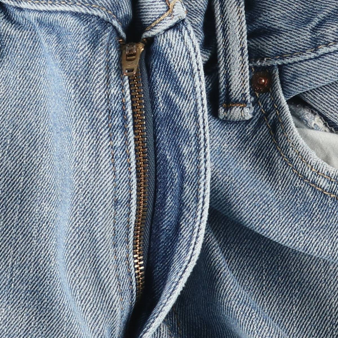 Levi's 505 Straight Fit Tapered Denim Pants, Men's, Size W32 cotton blue type Vintage Second Hand