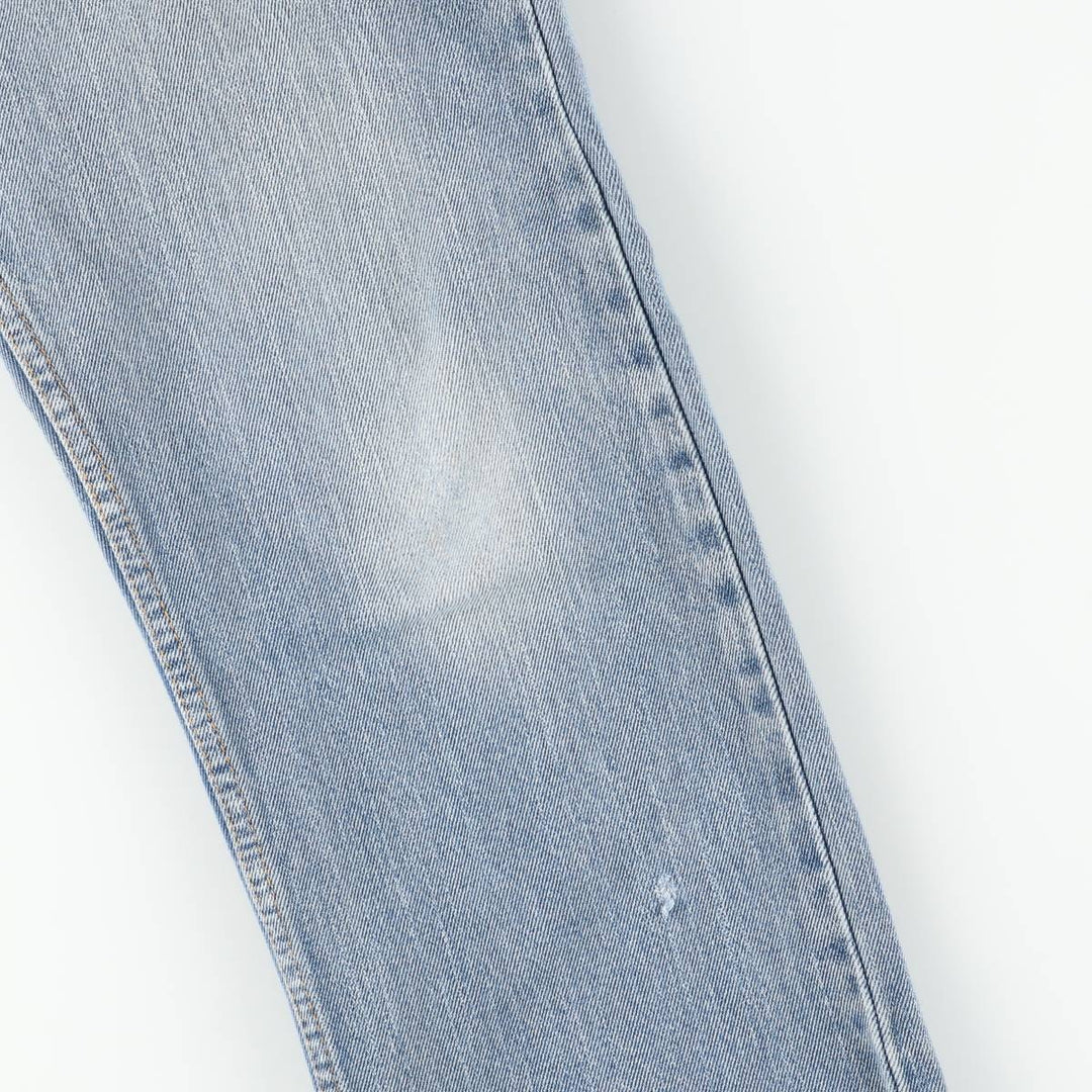 Levi's 505 Straight Fit Tapered Denim Pants, Men's, Size W32 cotton blue type Vintage Second Hand