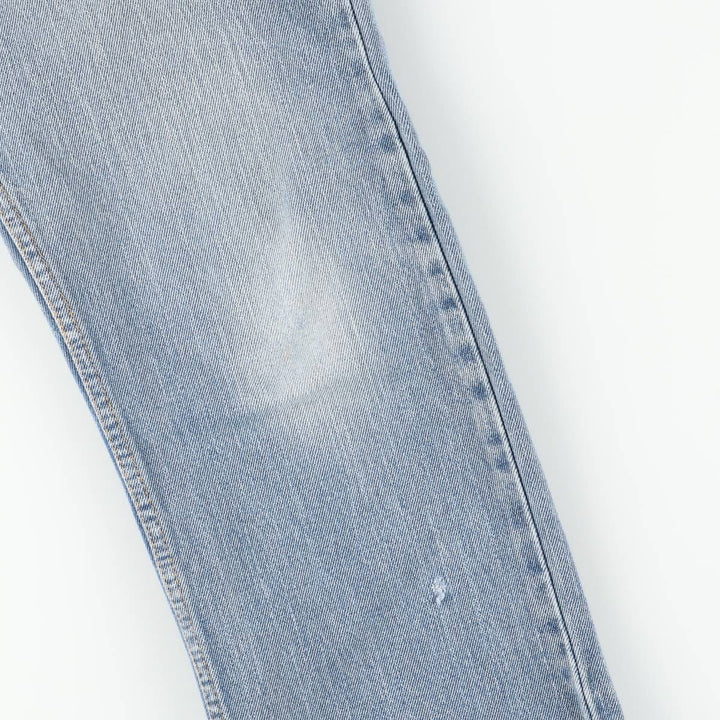 Levi's 505 Straight Fit Tapered Denim Pants, Men's, Size W32 cotton blue type Vintage Second Hand