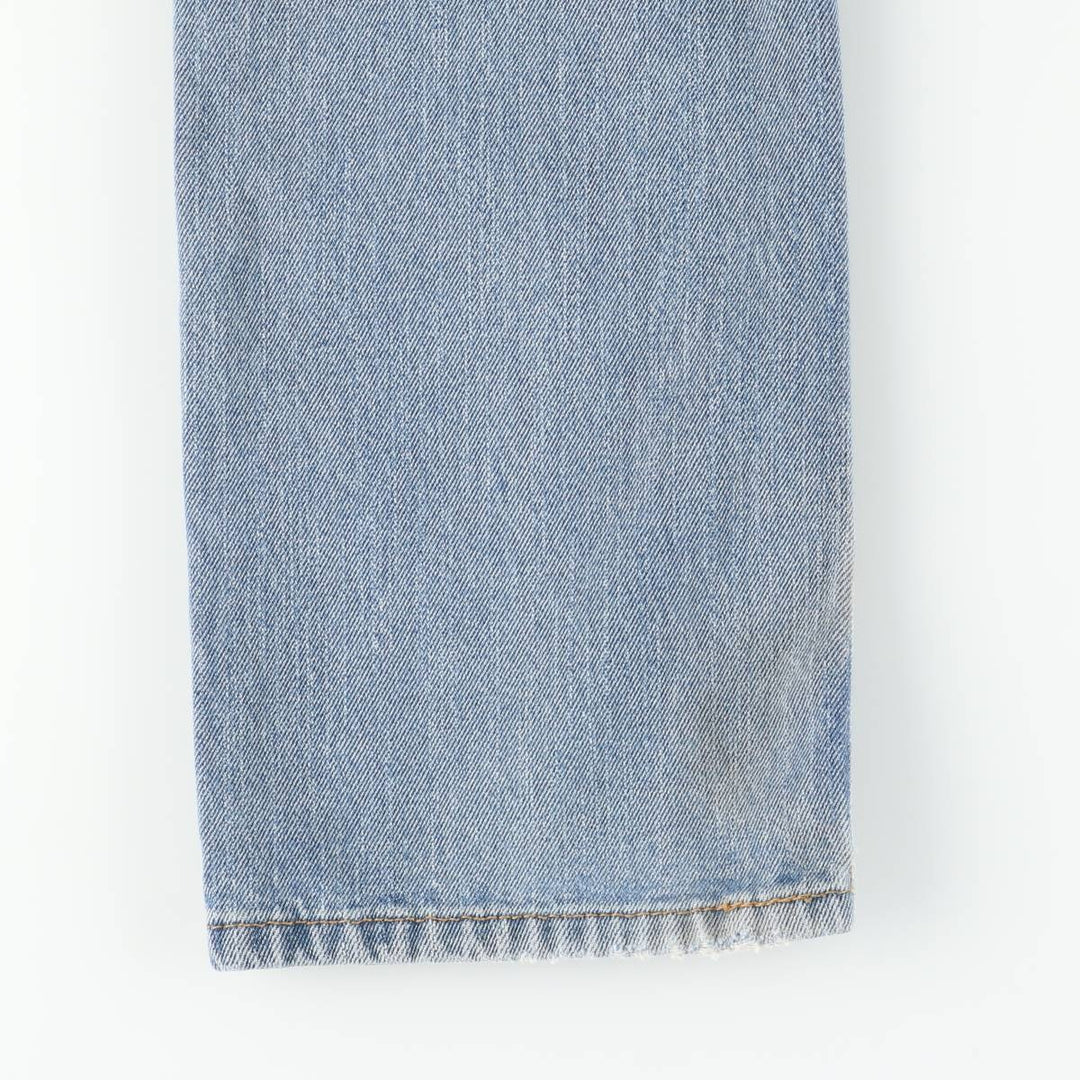 Levi's 505 Straight Fit Tapered Denim Pants, Men's, Size W32 cotton blue type Vintage Second Hand