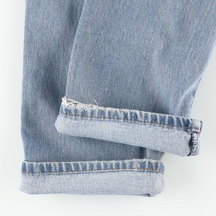 Levi's 505 Straight Fit Tapered Denim Pants, Men's, Size W32 cotton blue type Vintage Second Hand