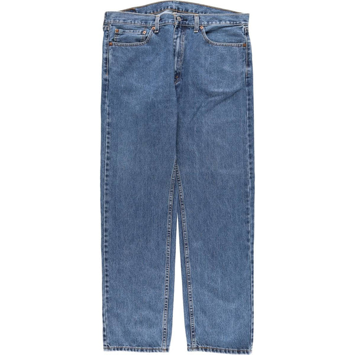 Levi's 505 tapered denim pants for men, size w38 cotton blue type Vintage Second Hand