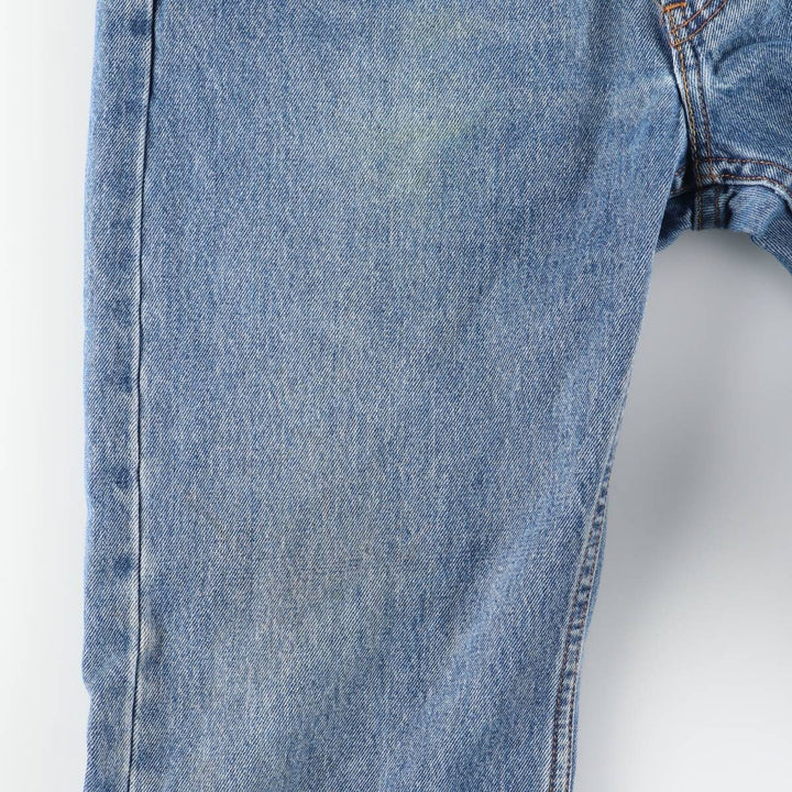 Levi's 505 Tapered Denim Pants, Men's W35 (approx.), Vintage cotton blue type Vintage Second Hand