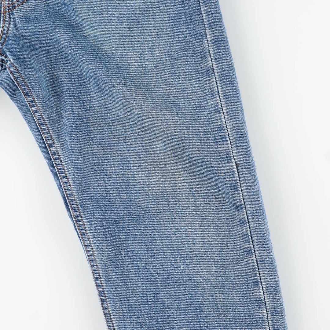 Levi's 505 Tapered Denim Pants, Men's W35 (approx.), Vintage cotton blue type Vintage Second Hand