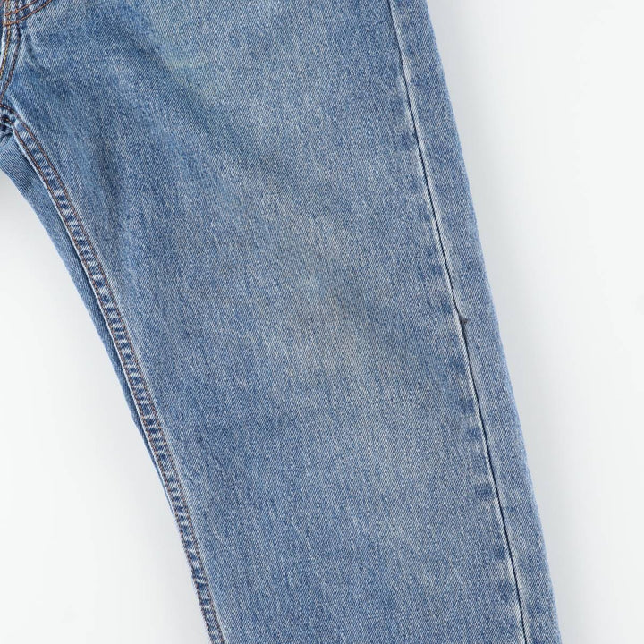Levi's 505 Tapered Denim Pants, Men's W35 (approx.), Vintage cotton blue type Vintage Second Hand