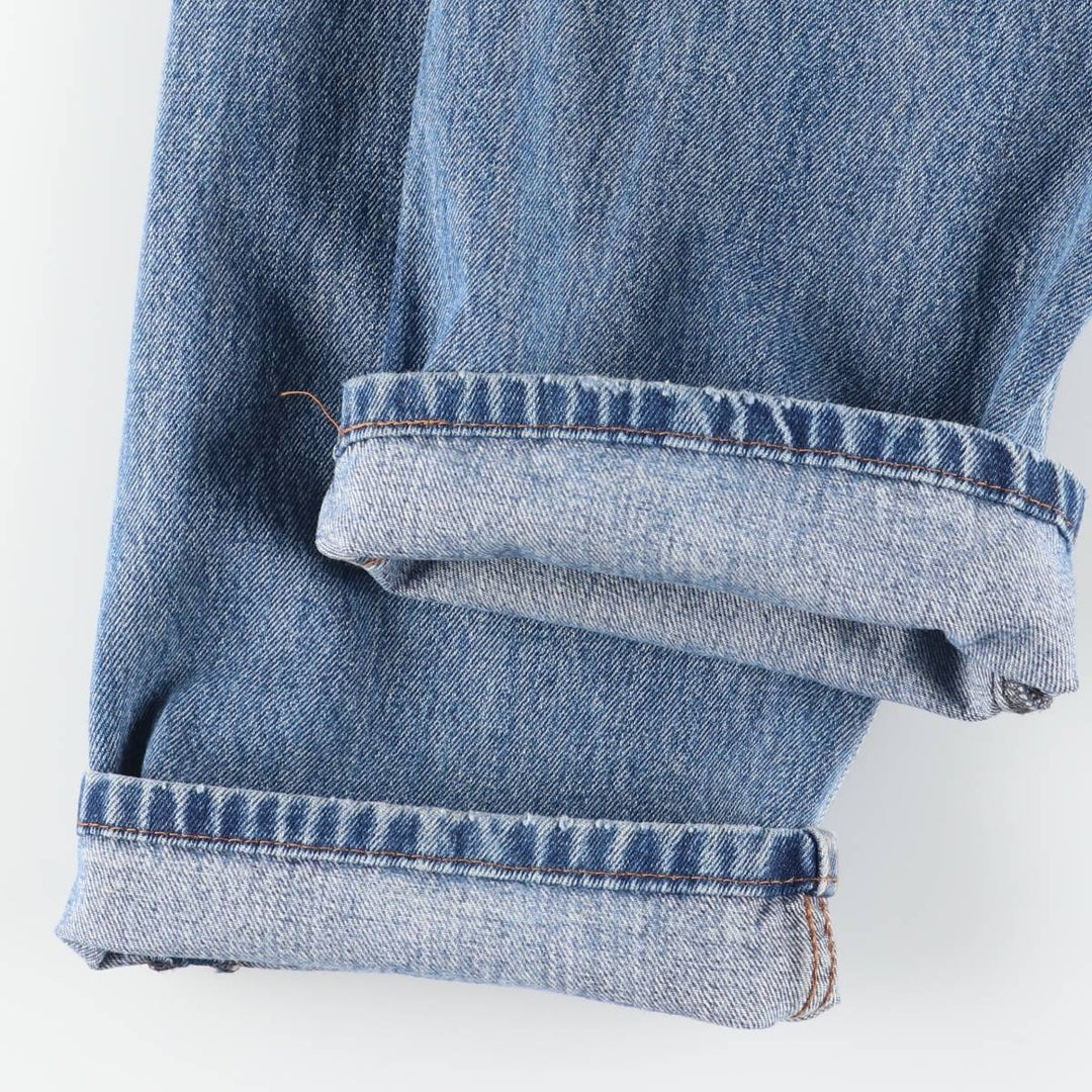 Levi's 505 Tapered Denim Pants, Men's W35 (approx.), Vintage cotton blue type Vintage Second Hand