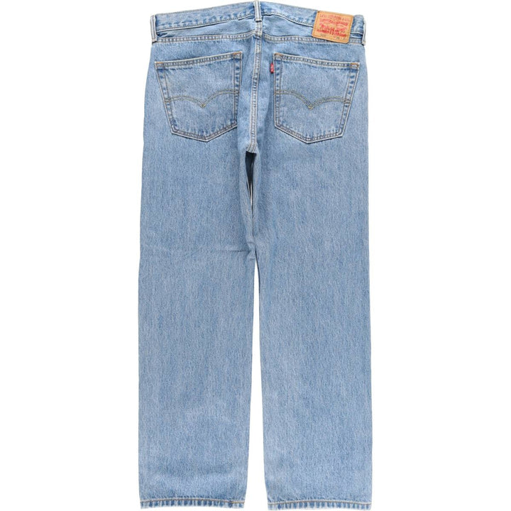 Levi's 505 Tapered Denim Pants, Men's Size W38 (approx.), Vintage cotton blue type Vintage Second Hand