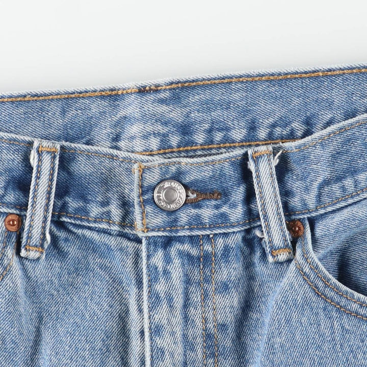 Levi's 505 Tapered Denim Pants, Men's Size W38 (approx.), Vintage cotton blue type Vintage Second Hand