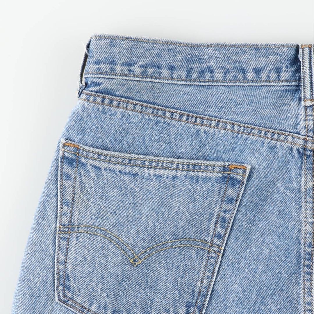 Levi's 505 Tapered Denim Pants, Men's Size W38 (approx.), Vintage cotton blue type Vintage Second Hand