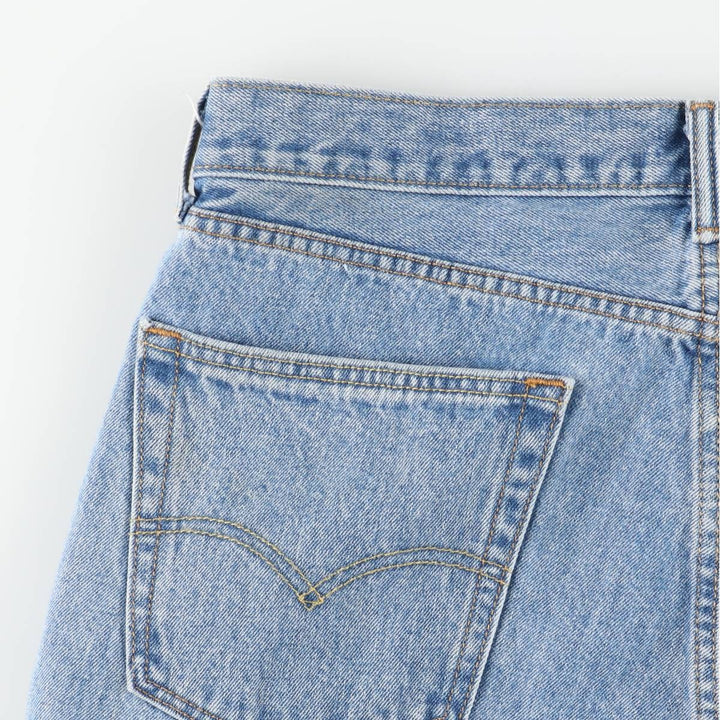Levi's 505 Tapered Denim Pants, Men's Size W38 (approx.), Vintage cotton blue type Vintage Second Hand
