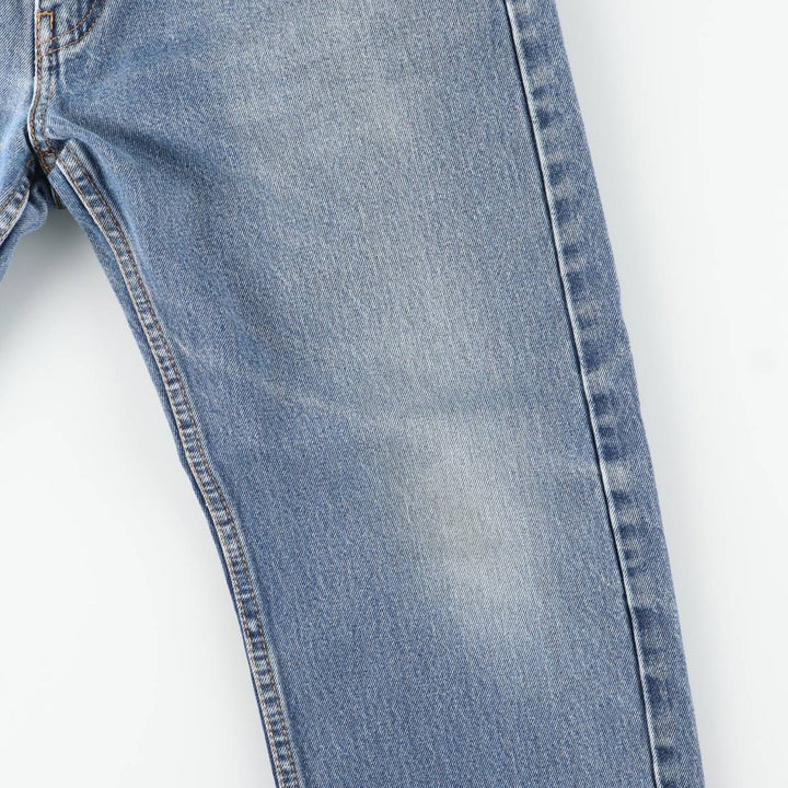 Levi's 505 tapered denim pants for men, equivalent to w35 cotton blue type Vintage Second Hand